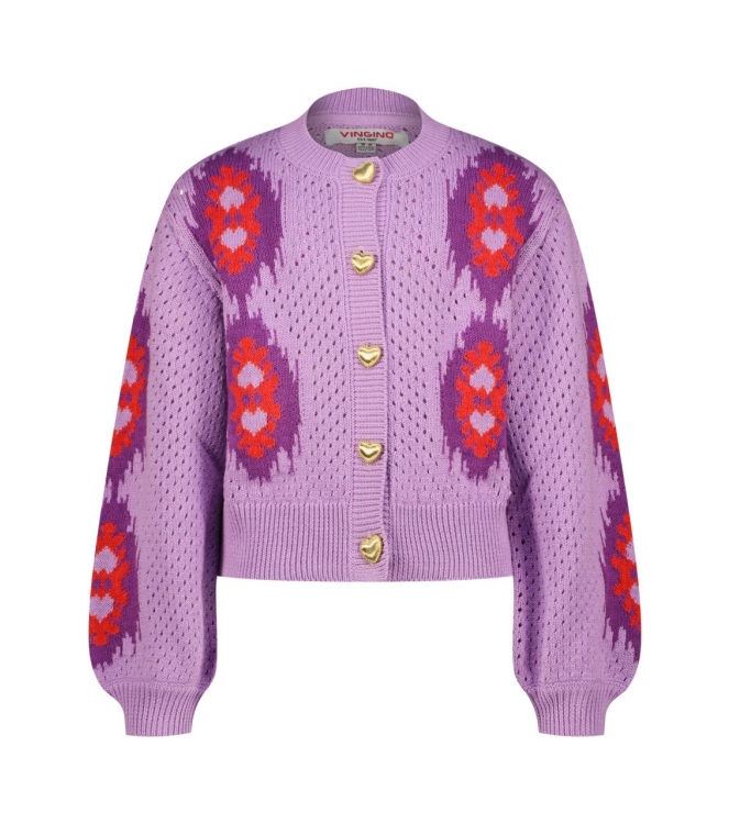 Vingino truien & vesten 878 Lilac blush SS25KGN34802